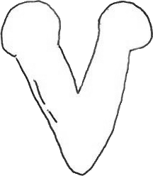 v